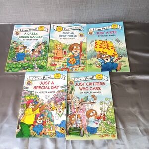 Little Critter Book Lot 5 Mercer Mayer‎ My First I Can Read Children's Picture